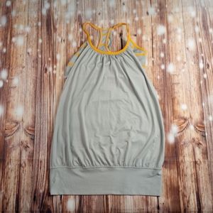 Lululemon  No Limits Tank In Pop Stripe Light Gray Size 6